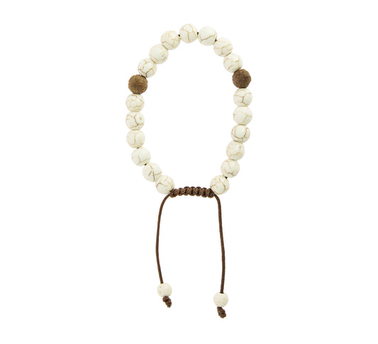 Magnesite Wrist Mala