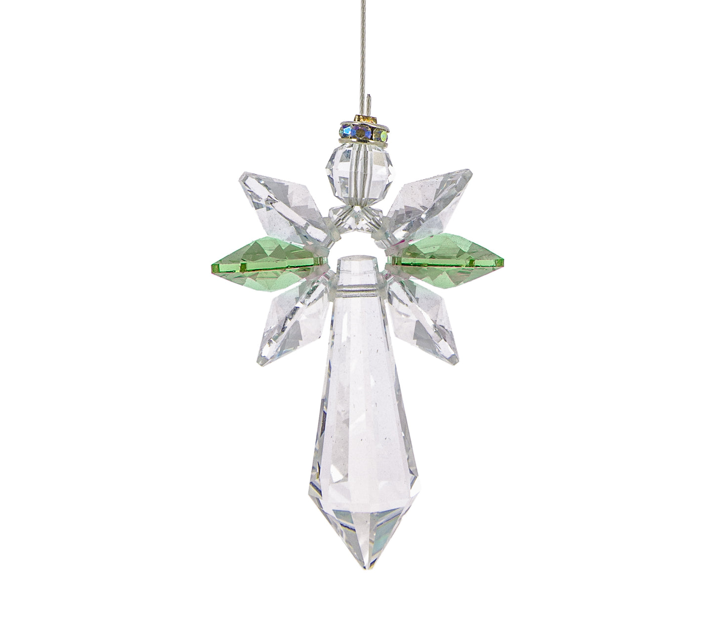 Archangel Crystal Suncatcher - August