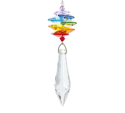 Cascade de Cristal Chakras Pendule
