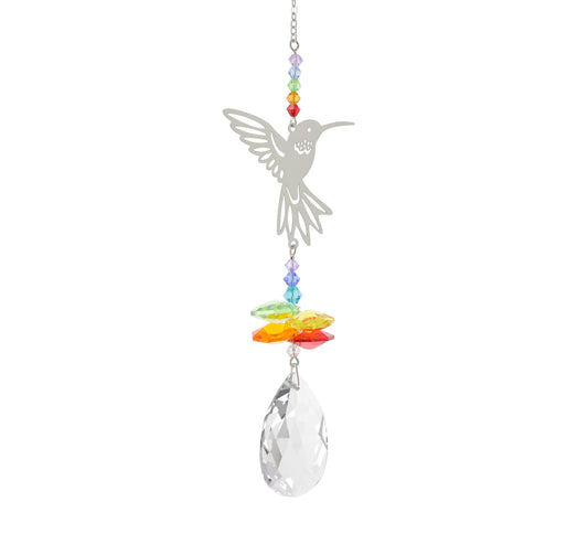 Crystal Fantasy Suncatcher - Hummingbird