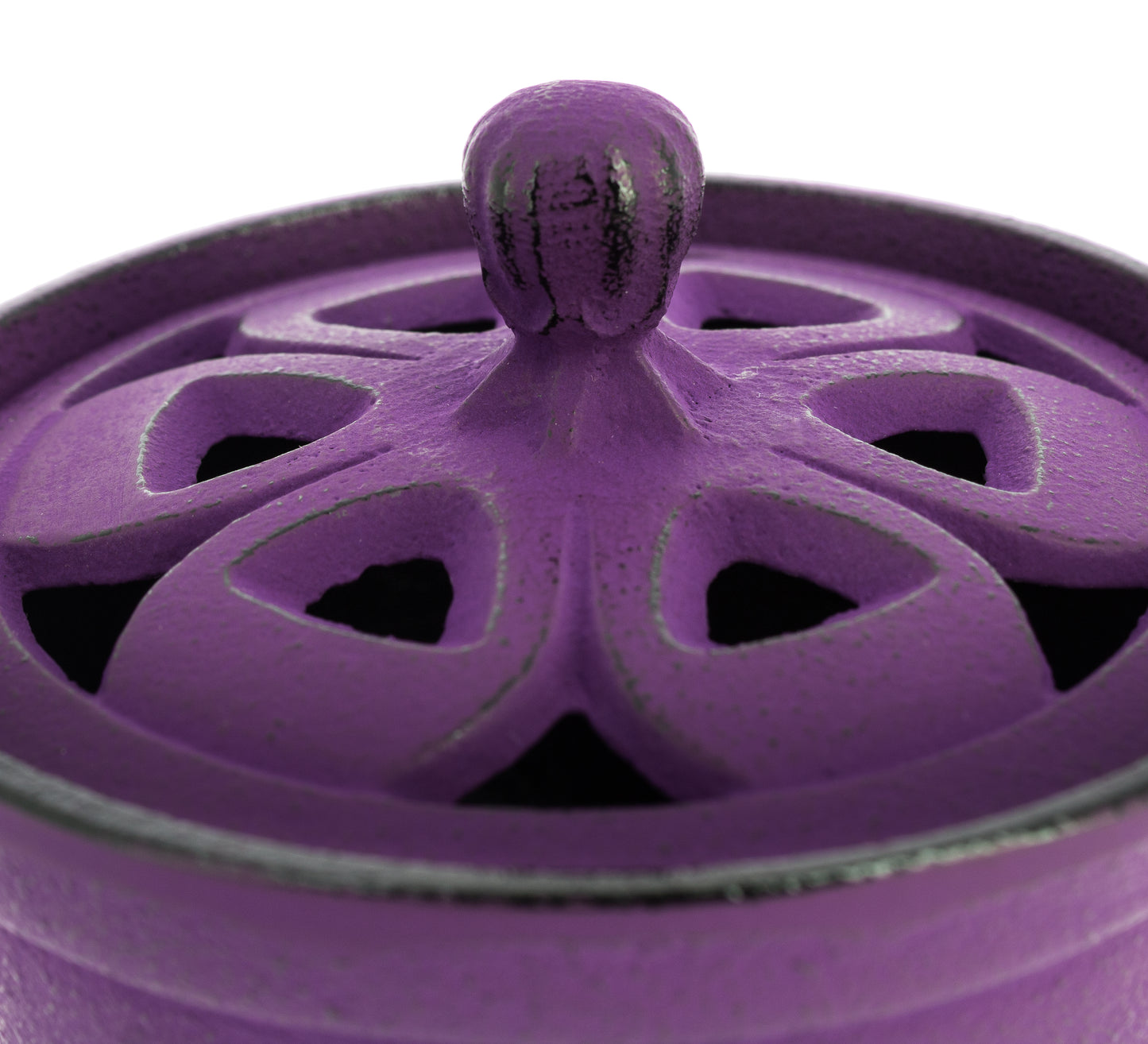Iwachu Incense Burner - Purple Bowl