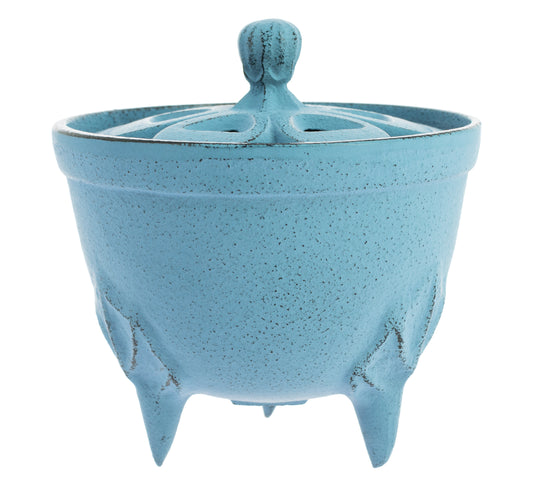 Iwachu Incense Burner - Light Blue Bowl