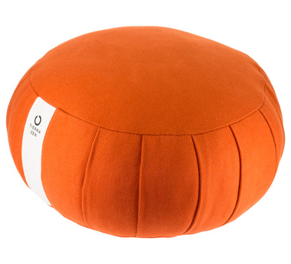 Kapok Round Zafu - Orange, Large