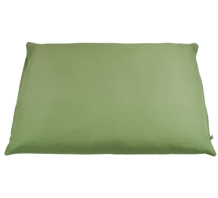 Tapis De Méditation Zabuton - Couleur Verte - Neuf - Fabriqué En Thaïlande