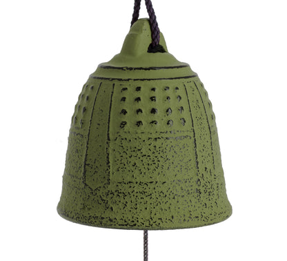 Iwachu Furin Feng Shui Bell - Green 5,5 cm