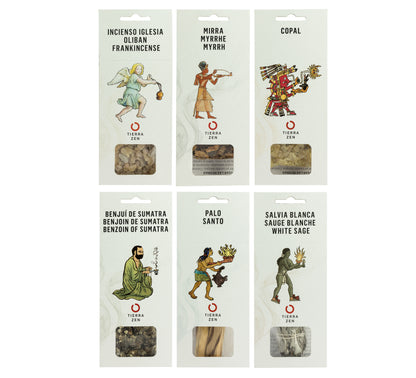 Pack Encens Naturel - 6 Senteurs
