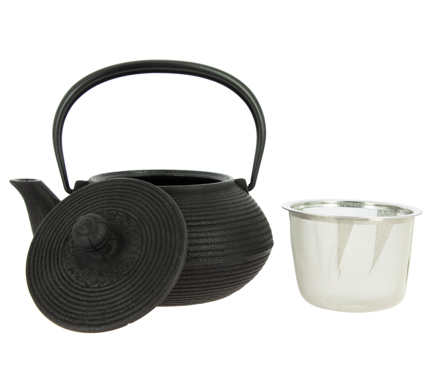 Senbiki Iwachu Teapot - Black, 650 ml
