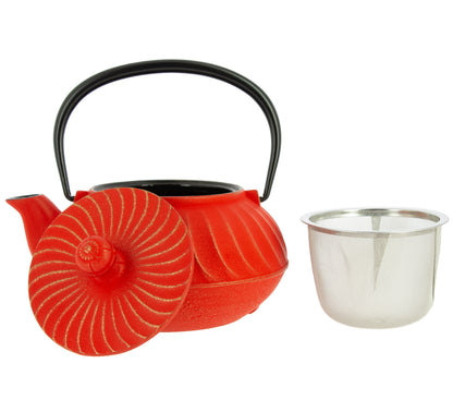 Nami Iwachu Teapot - Gold Red, 650 ml