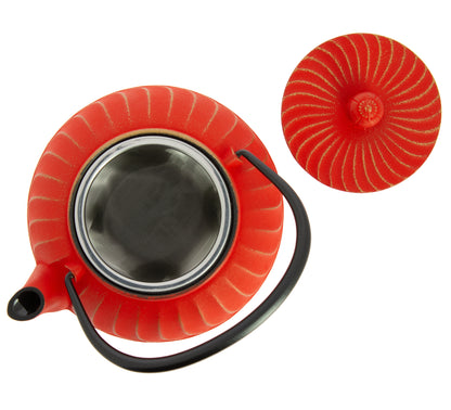 Nami Iwachu Teapot - Gold Red, 650 ml